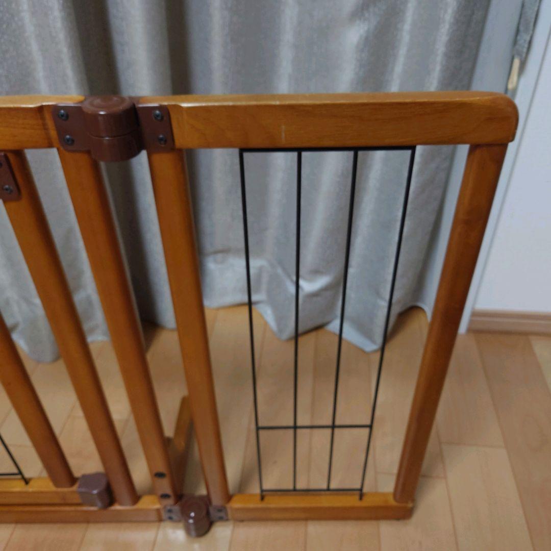 Richell リッチェル ペット用 木製おくだけドア付ゲート S