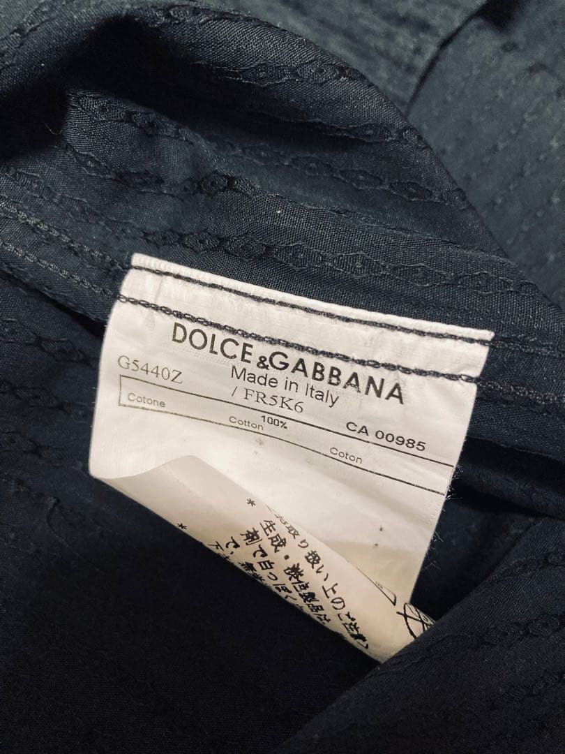 DOLCE&GABBANA ドルチェ&ガッバーナ GOLDラベル シャツ