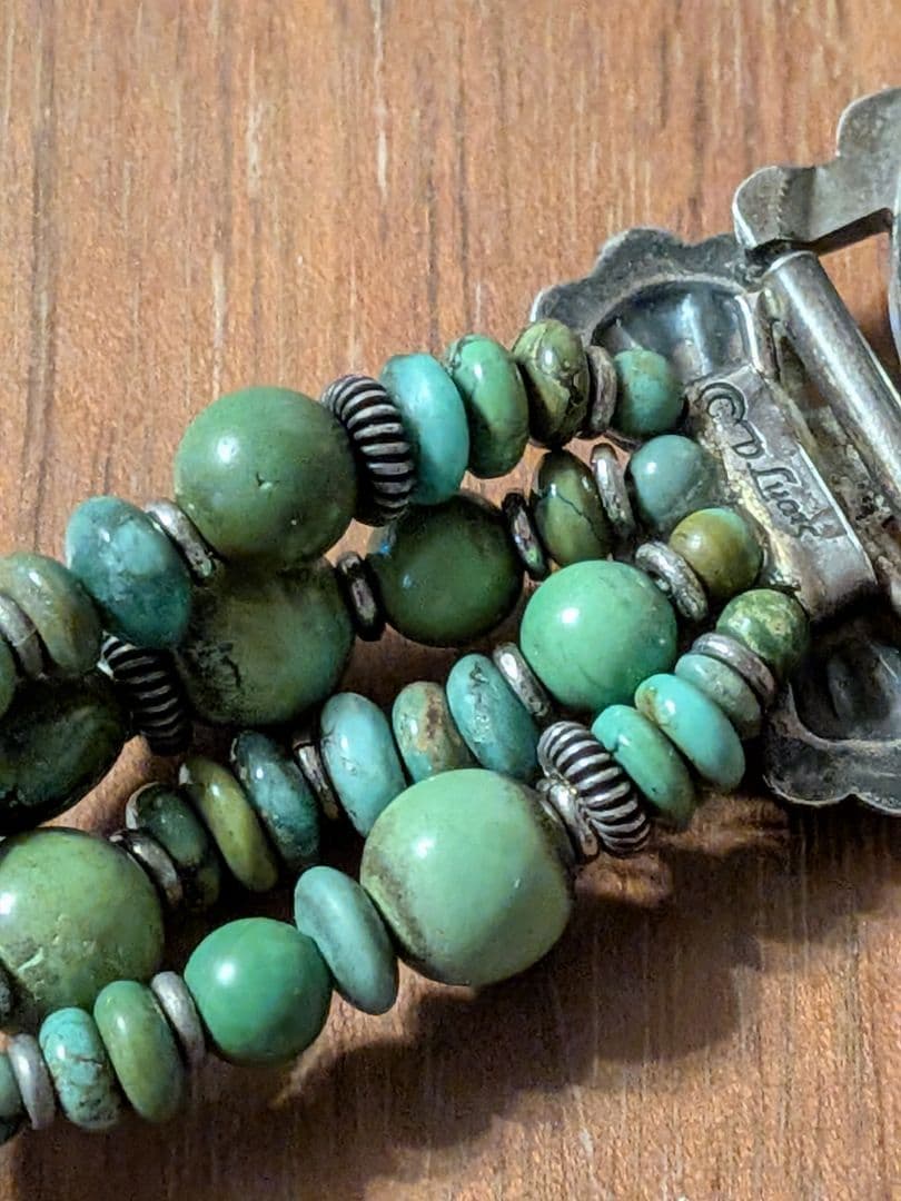 ホピ族DawnLucasインディアンジュエリーウォッチフェティッシュ