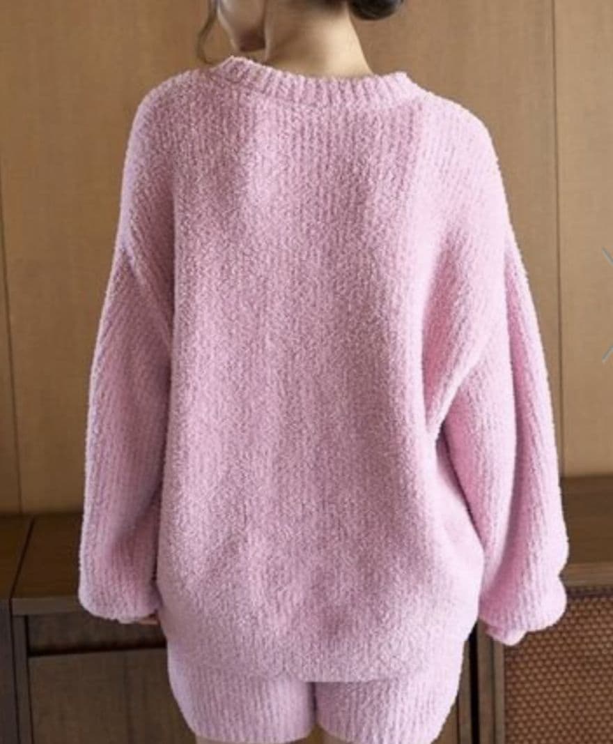 ベビモコベアさがらプルオーバー&ショートパンツセット　ジェラートピケ