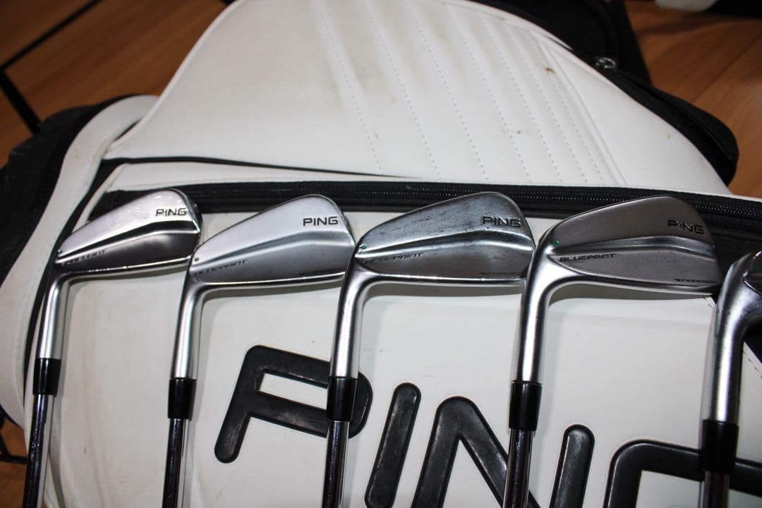 PING アイアンセット BLUEPRINT レフティ 4〜W ７本セット