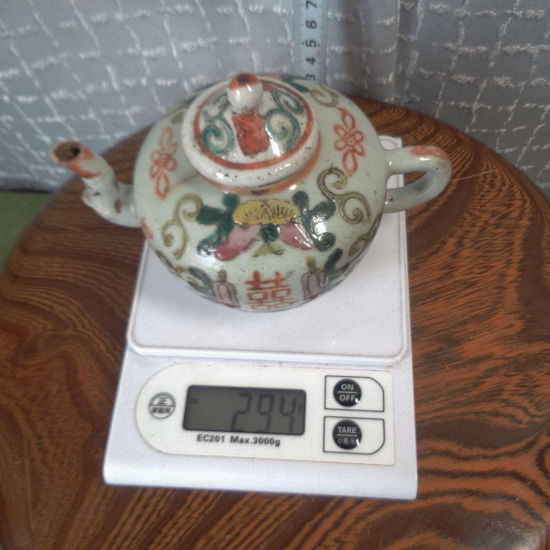 中国美術 骨董 アンティーク レトロ 急須 ニューアリ