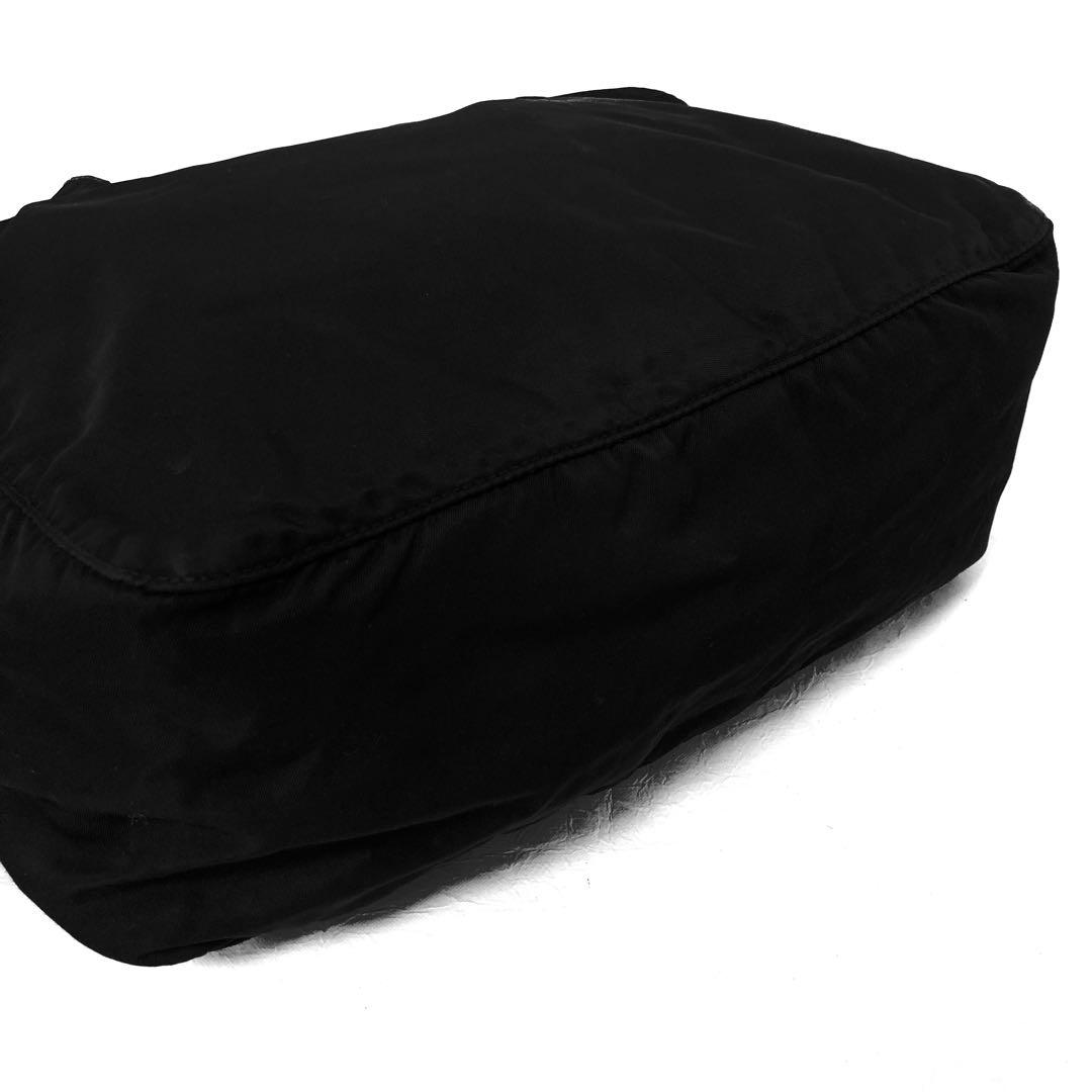 良品　PRADA プラダ　トートバッグ　ナイロン　ハンドバッグ　黒　ブラック