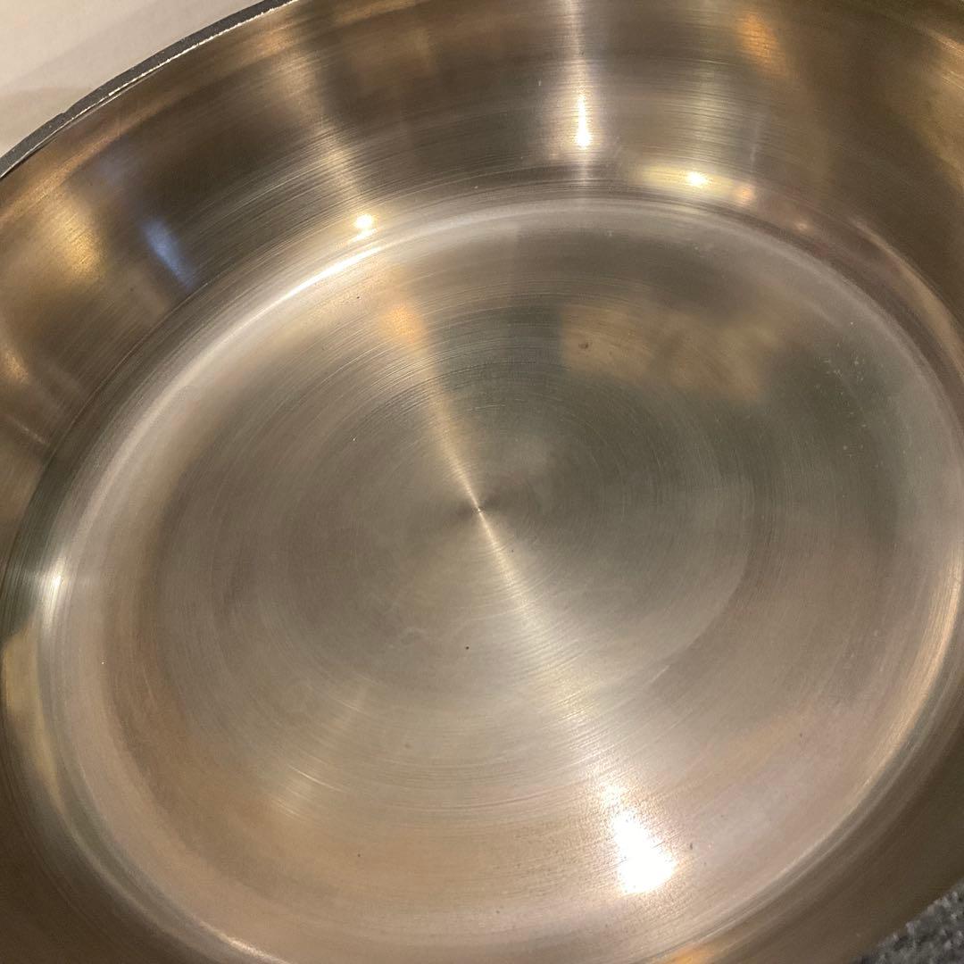 30cm！未使用品 希少 山王堂 謹製 天ぷら鍋 久慈砂鉄 天麩羅鍋 両手鍋