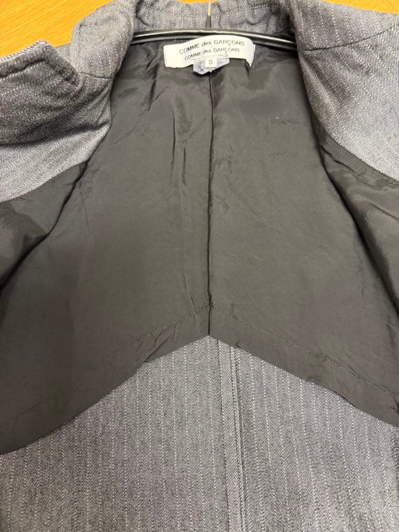 K*A様 コムデギャルソンコムデギャルソン コムコム　ロングコート S グレー