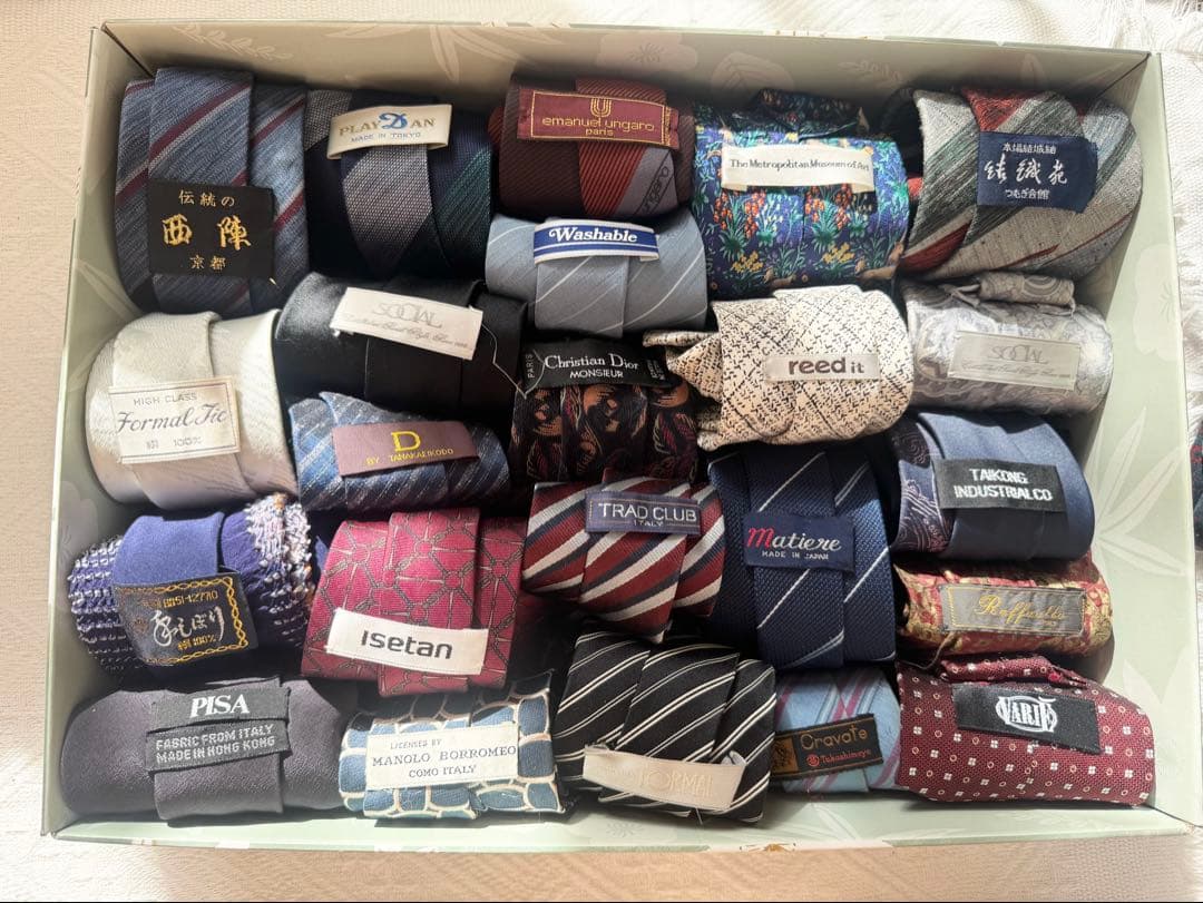 ネクタイまとめ売り 133本 ネクタイ まとめ ブランド メンズ