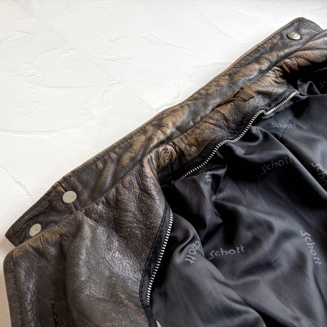 【schott】90's Single rider's jacket 641