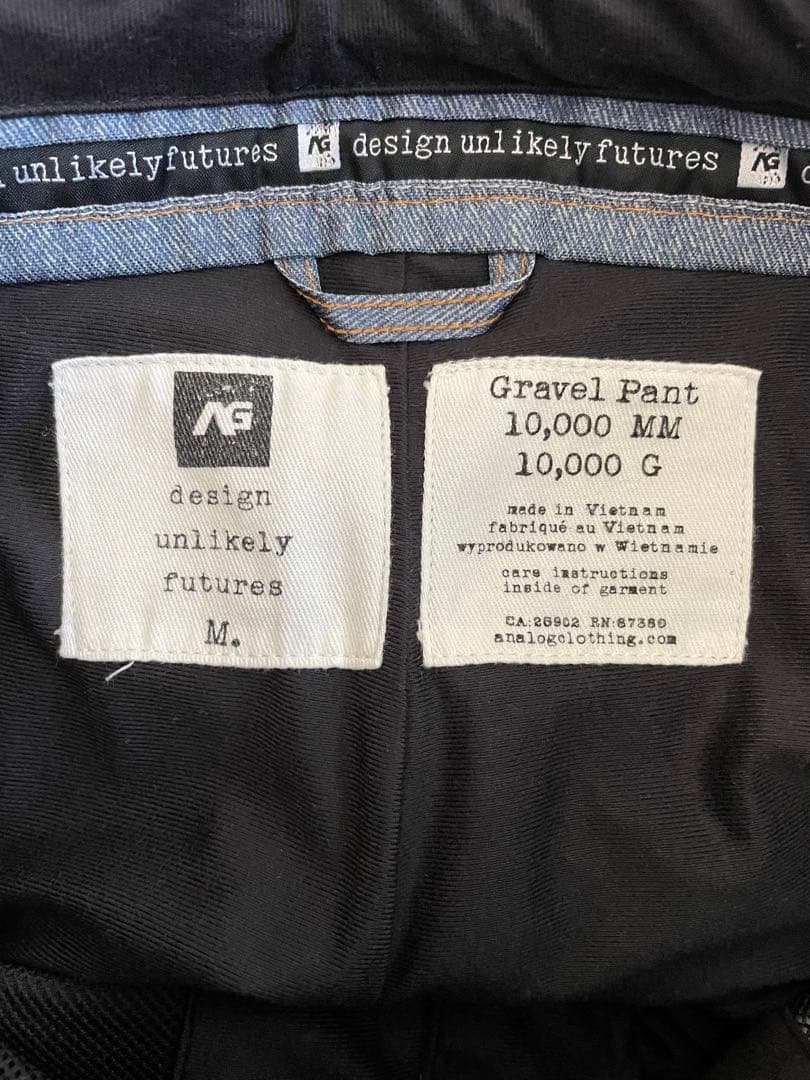 Analog アナログ スノーボード パンツ デニム風 M