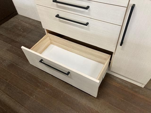 カウンター　キッチン　国産　レンジ台　収納　ホワイト　 セット　新品