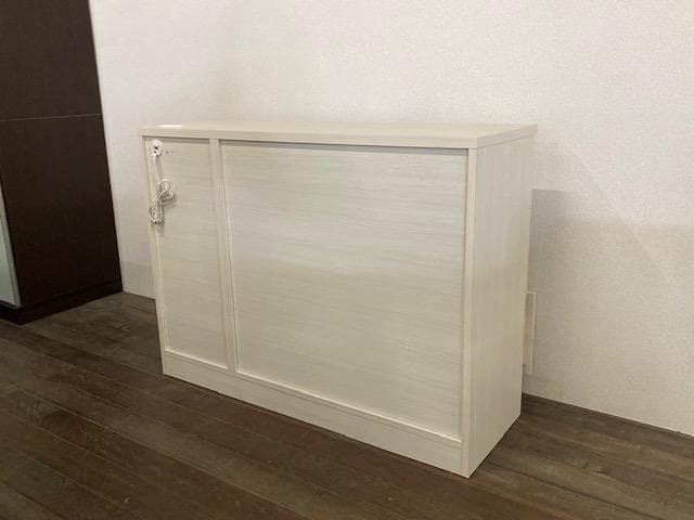 カウンター　キッチン　国産　レンジ台　収納　ホワイト　 セット　新品