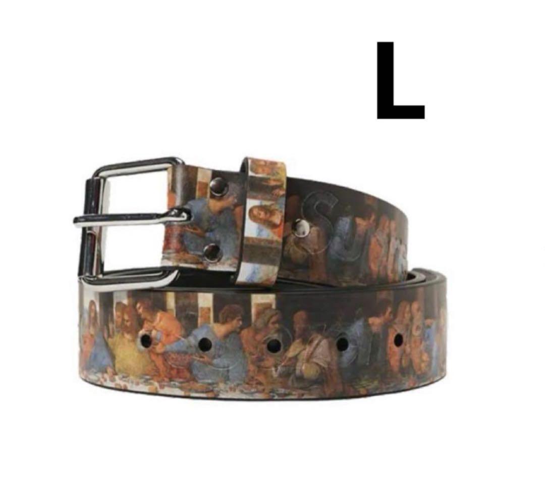 小物 Supreme Last Supper Leather Belt L