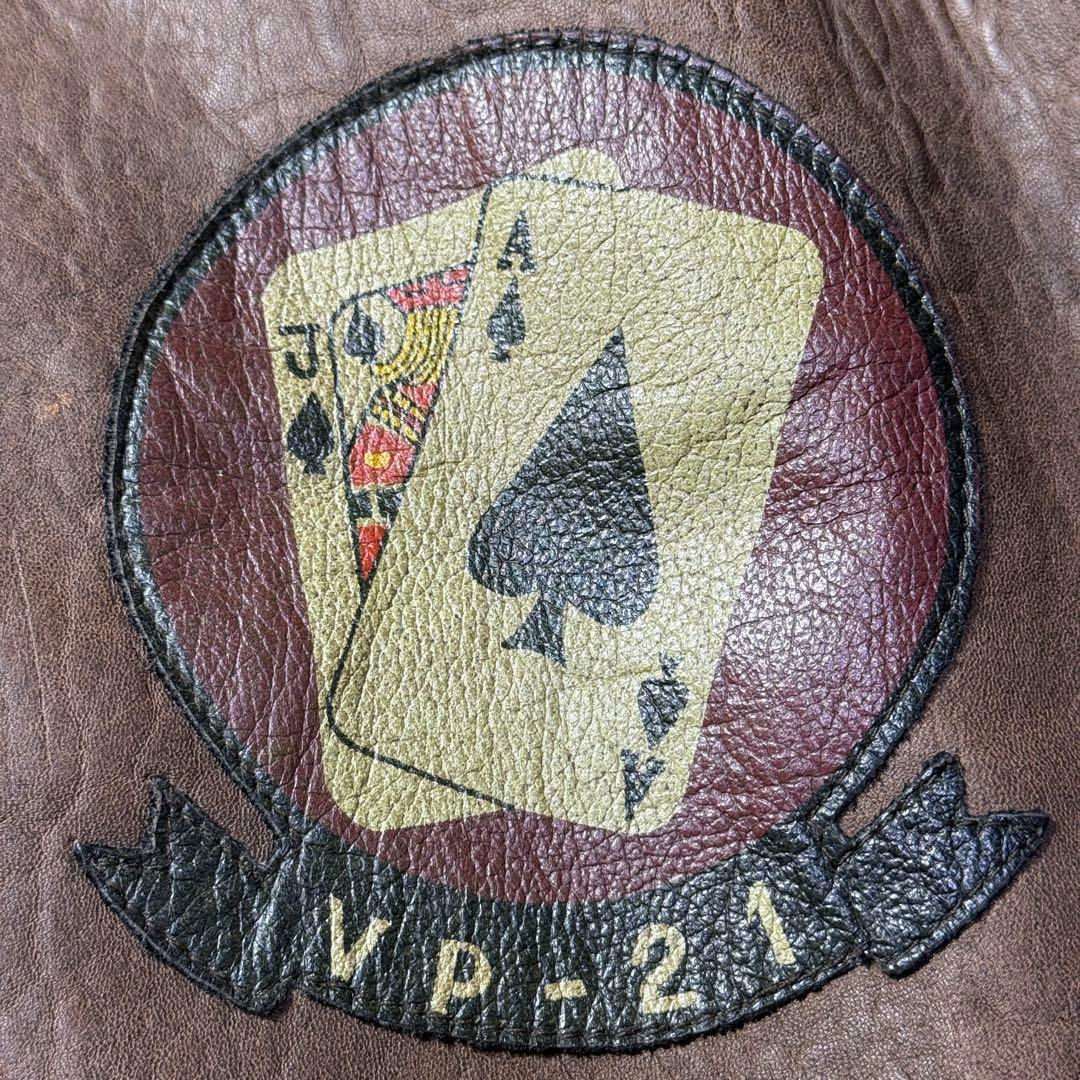 【USA製】80s AVIREX A-2 フライトレザージャケット ブラウン