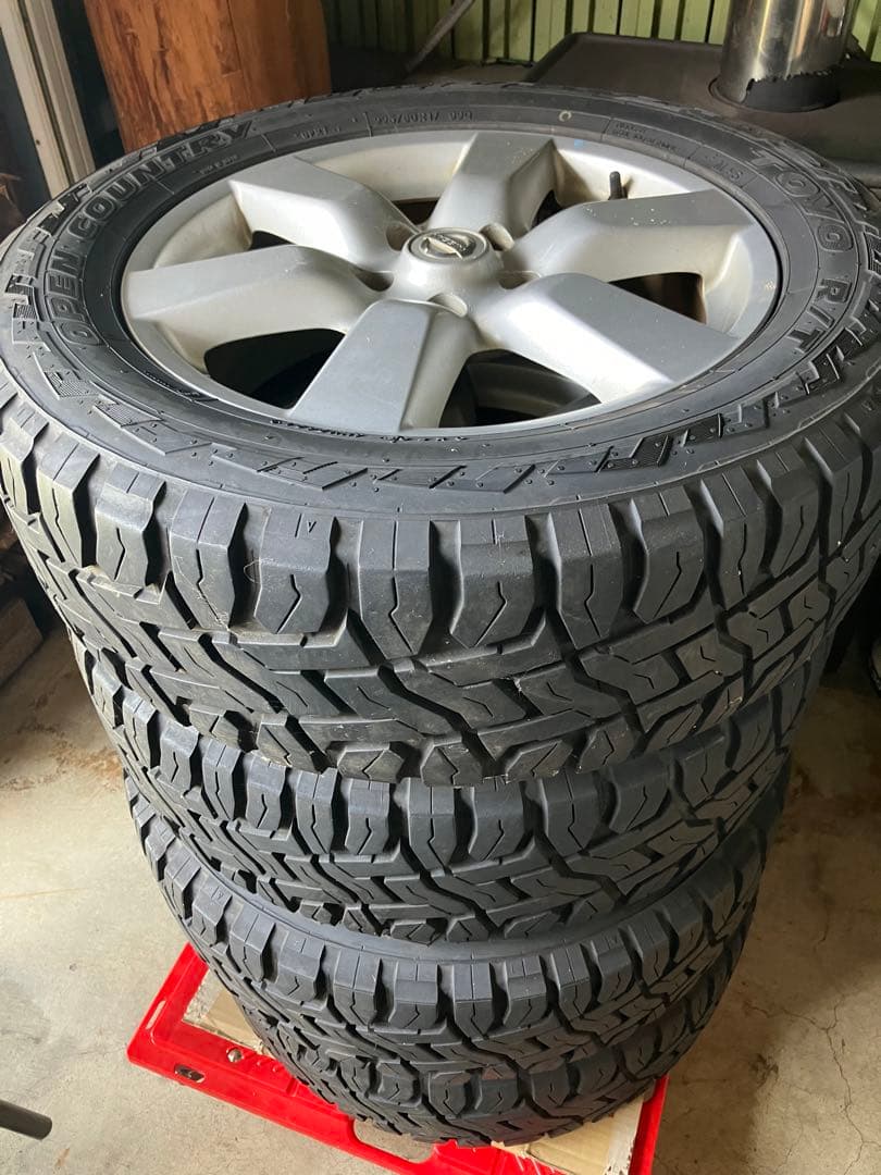 日産純正17インチ オフロードタイヤ ホイールセット