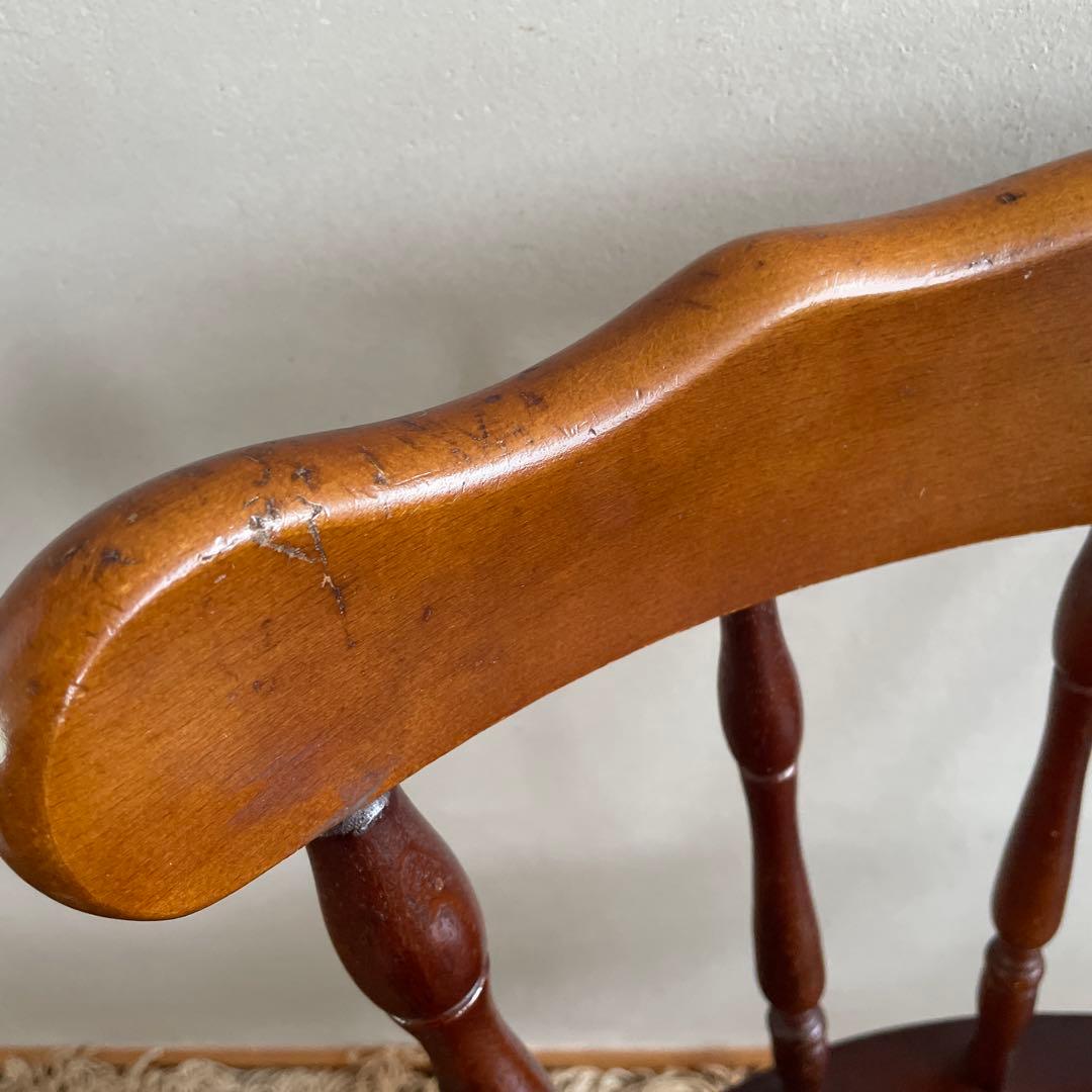 ③ミキモク　ウィンザーチェア　ダイニングチェア　レトロ　アンティーク