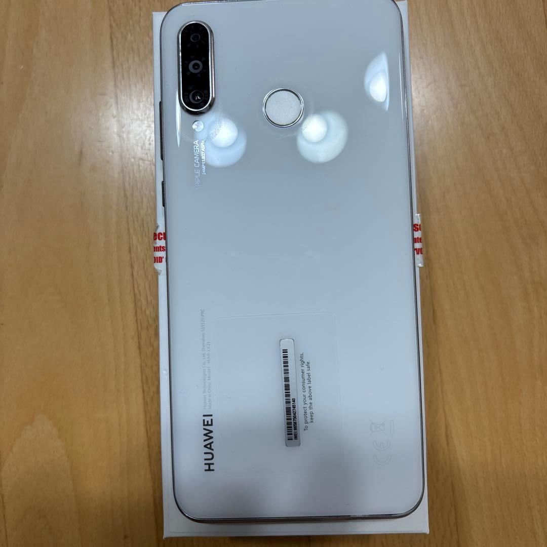HUAWEI P30 lite SIMフリー パールホワイト