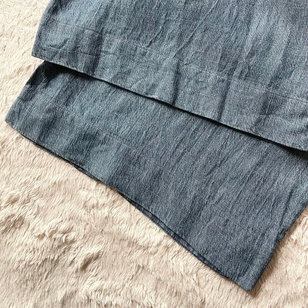 デンハム 美品 DENHAM BEND JUMPSUIT サロペット M ブルー