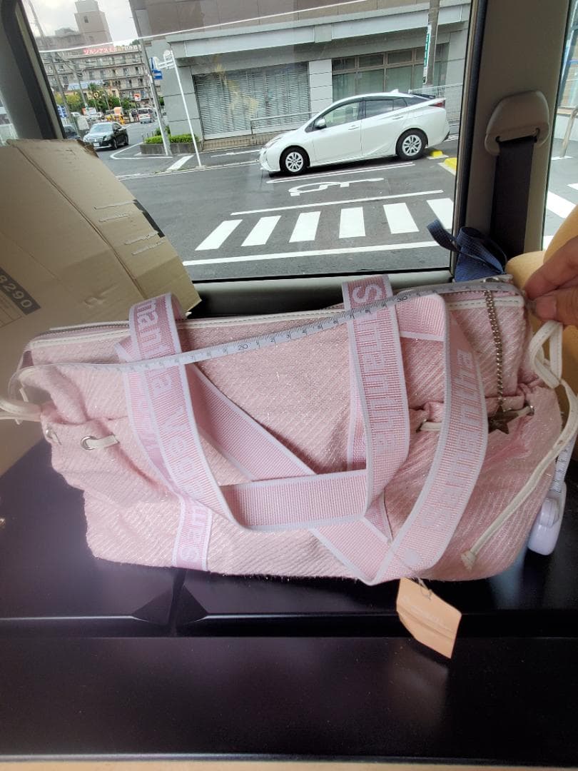 Samantha Vega ピンク ボストンバッグ