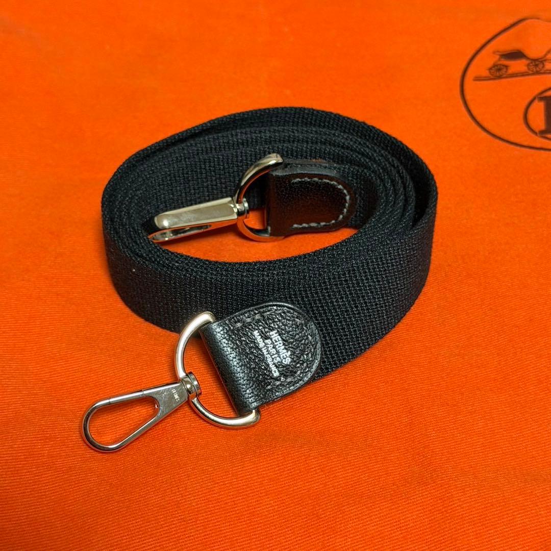 HERMES ガーデンパーティ36 PM トワルアッシュ ショルダーバッグ