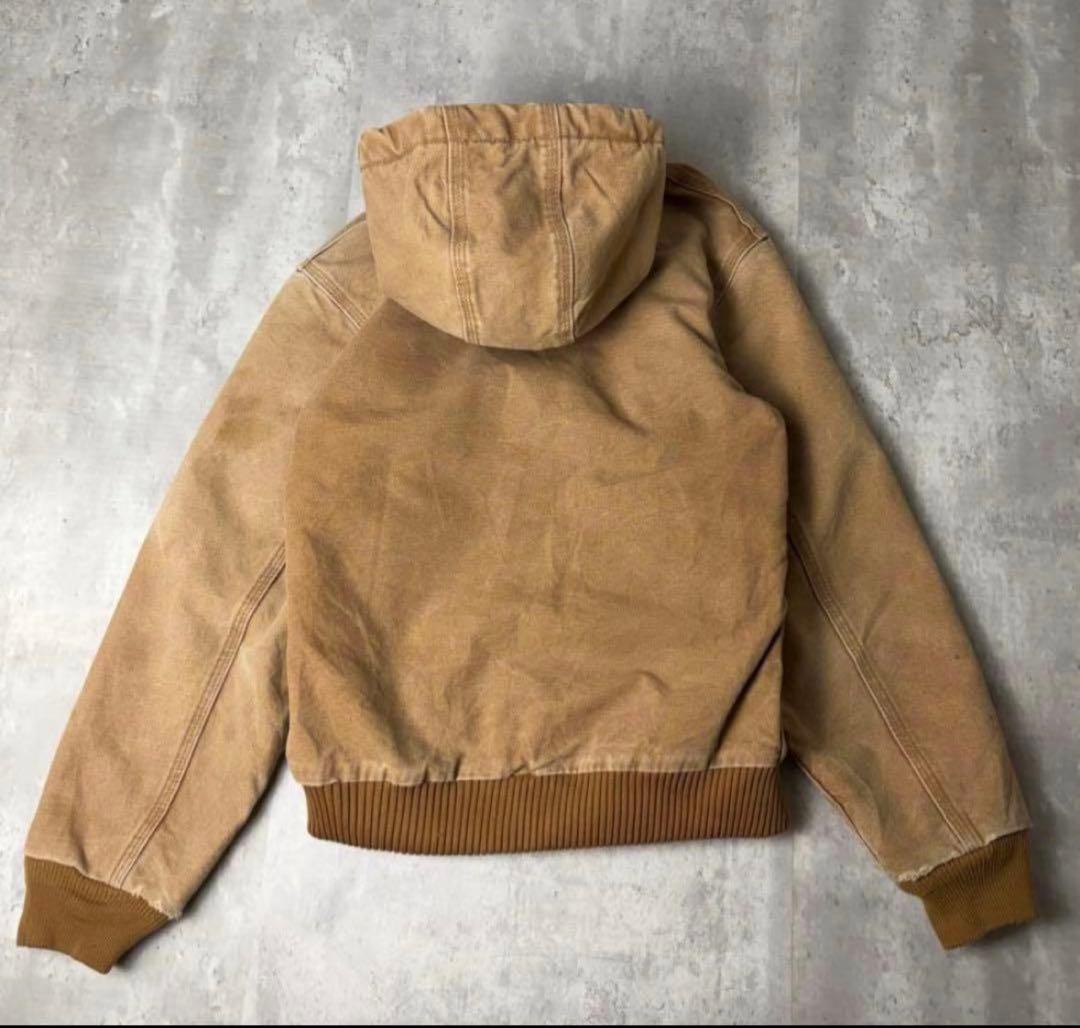 Carhartt カーハートダック地 アクティブパーカー ブラウン