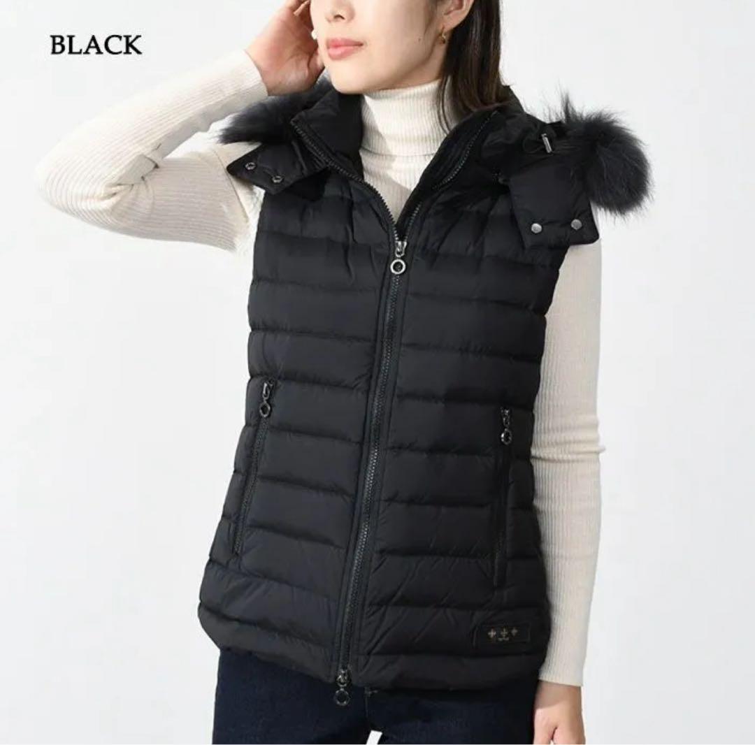 ✨未使用級/XL✨タトラス オルシエラ ダウンベスト 3way ダブルジップ 黒