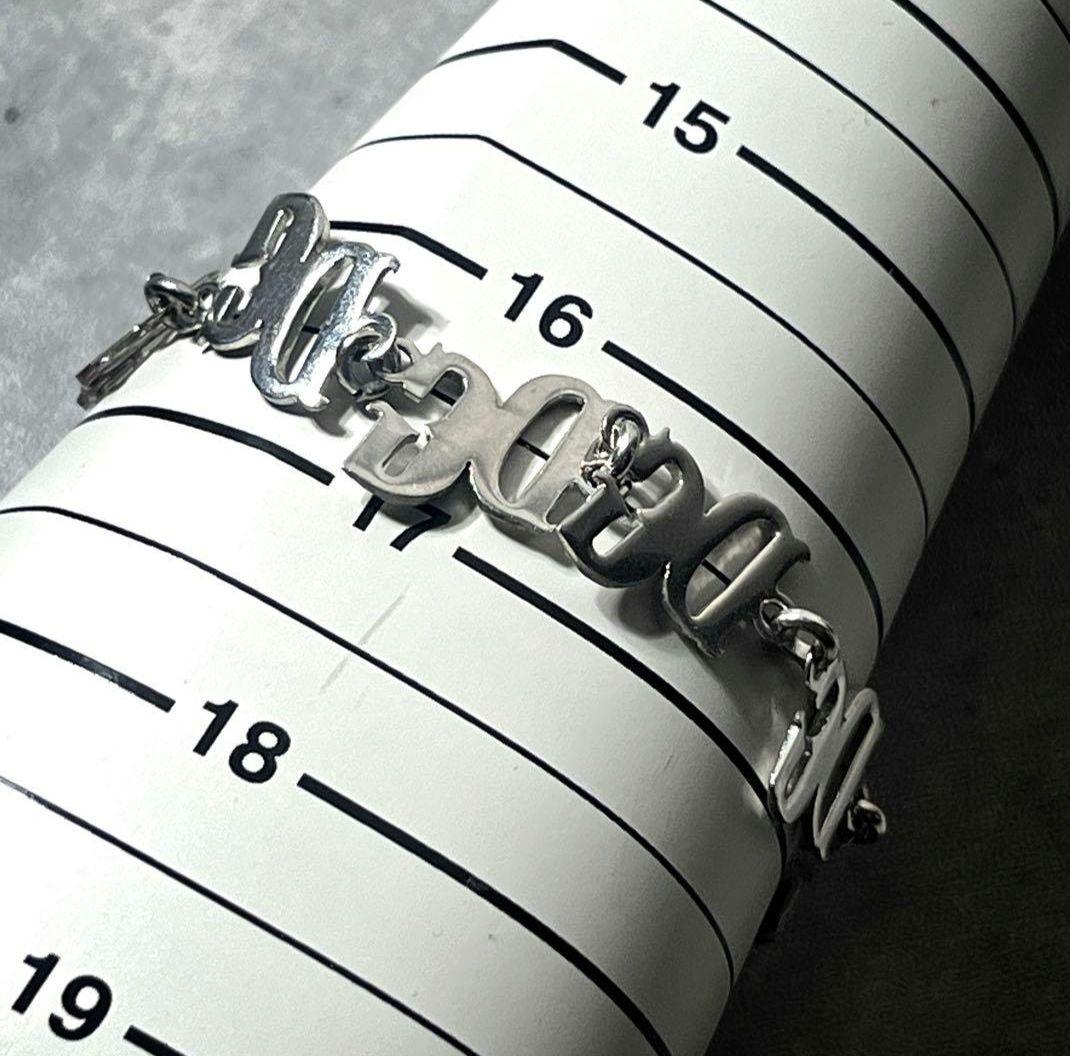 アクセサリー DOLCE&GABBANA silver925 DG LOGO bracelet