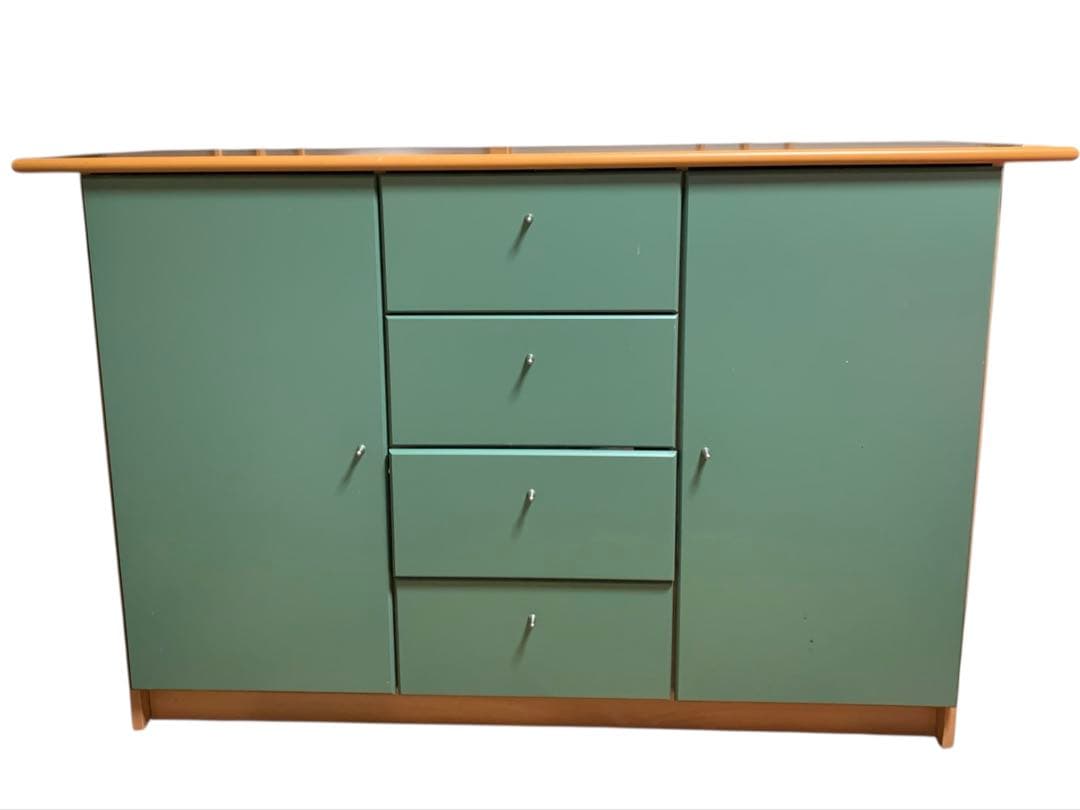 タンス　チェスト　モスグリーン　緑　アンティーク 海外　家具　おしゃれ