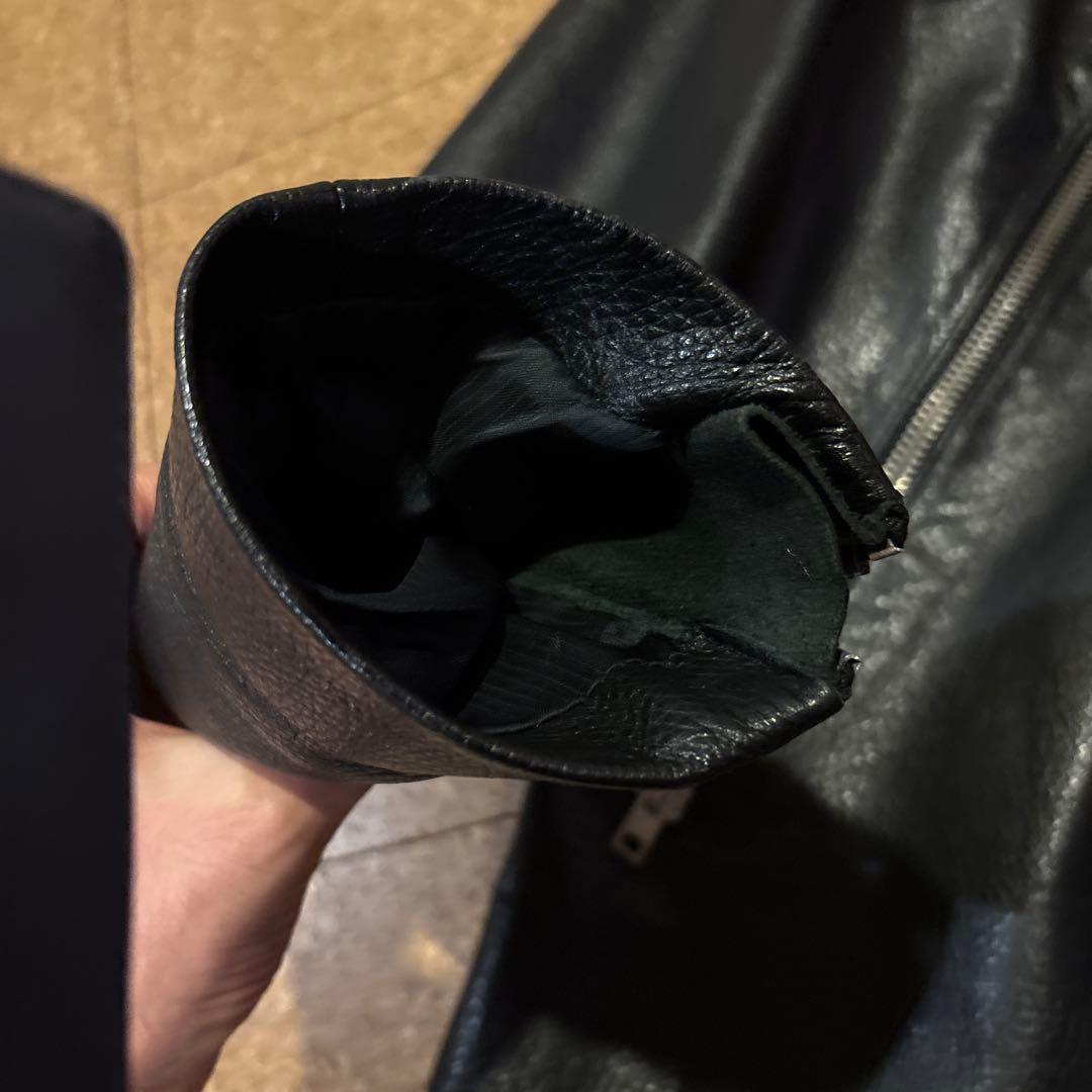 美品マルジェラ本人期07SS八の字ライダース 48