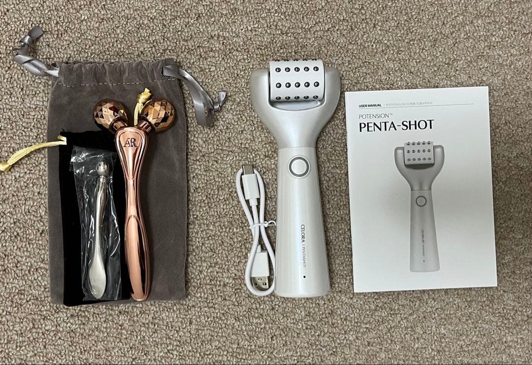 セロラバイ　ペンタショット　ローラー美顔器付