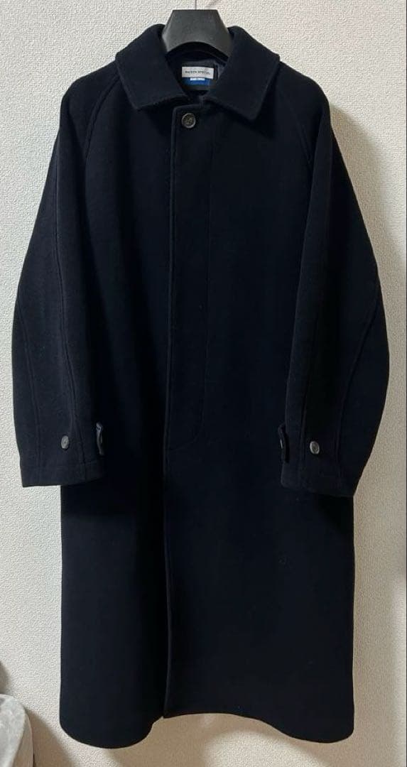 メゾンスペシャル インポートファブリックウールプライムオーバーステンカラーコート