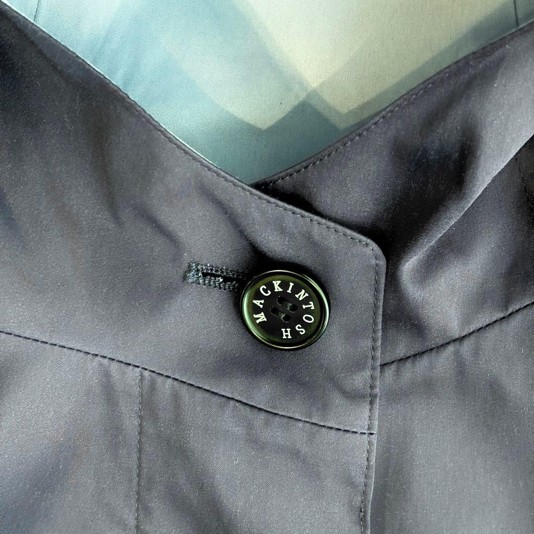 マッキントッシュロンドン　トレンチコート ブルー 大きいサイズ　XL