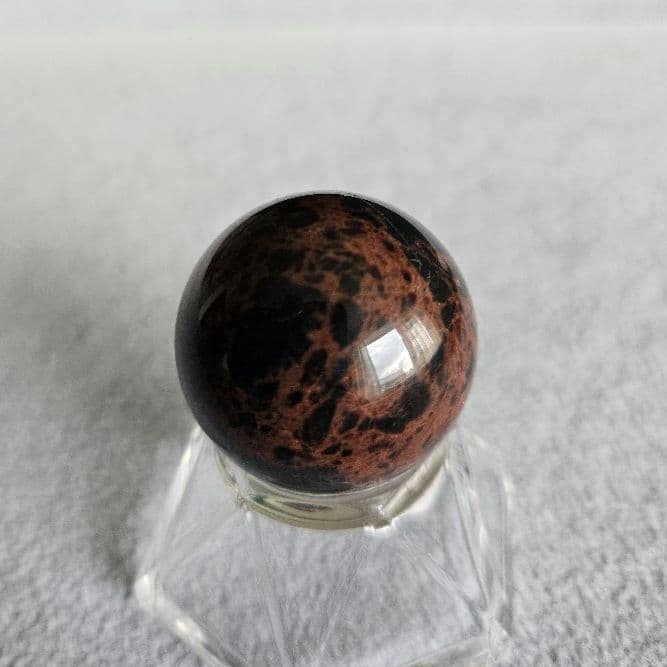 十勝石 オブシディアン 27.9mm スフィア 北海道産