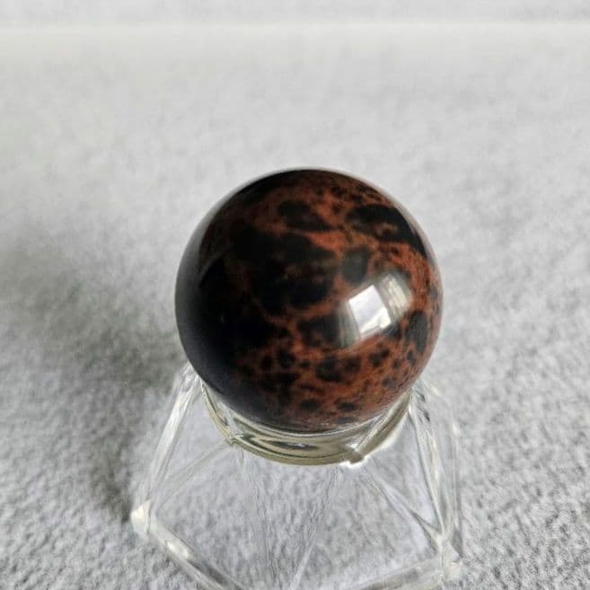 十勝石 オブシディアン 27.9mm スフィア 北海道産