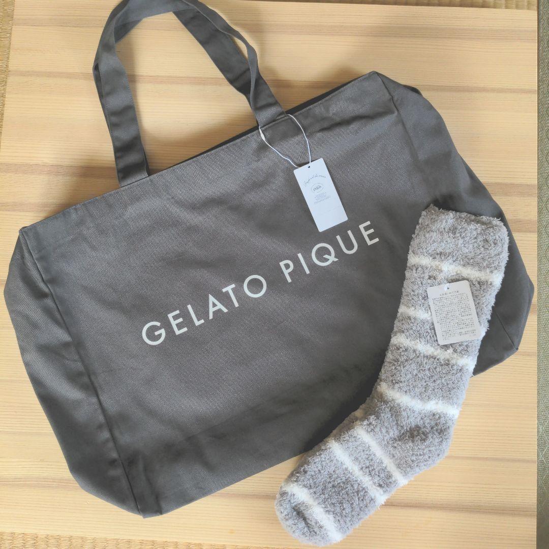 gelato pique ルームウェアセット&ソックス&トートバッグ2023福袋