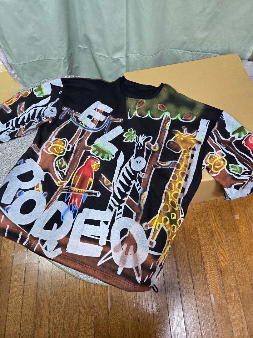【超美品】EL RODEO エルロデオ BIGトレーナー☆アニマル柄☆