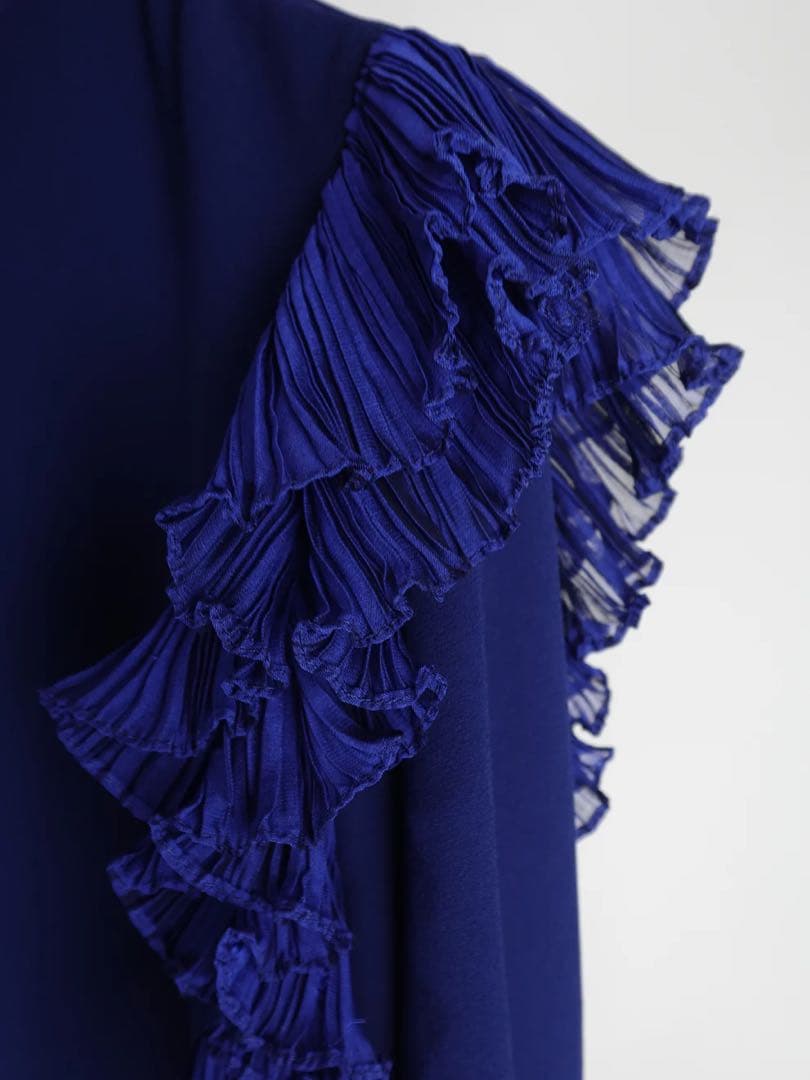 ★vintage★Frill Shoulder Dress