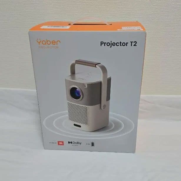 Yaber Projector T2 バッテリー内蔵 プロジェクター 屋外OK