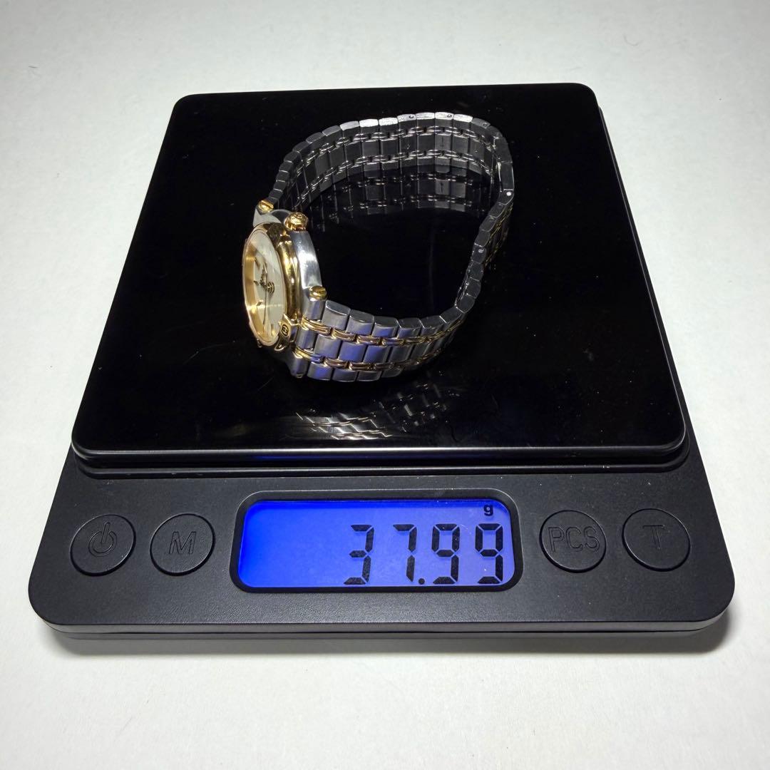 稼働品★GUCCIグッチ腕時計 アイボリー デイト QZ 9000L 2ERY