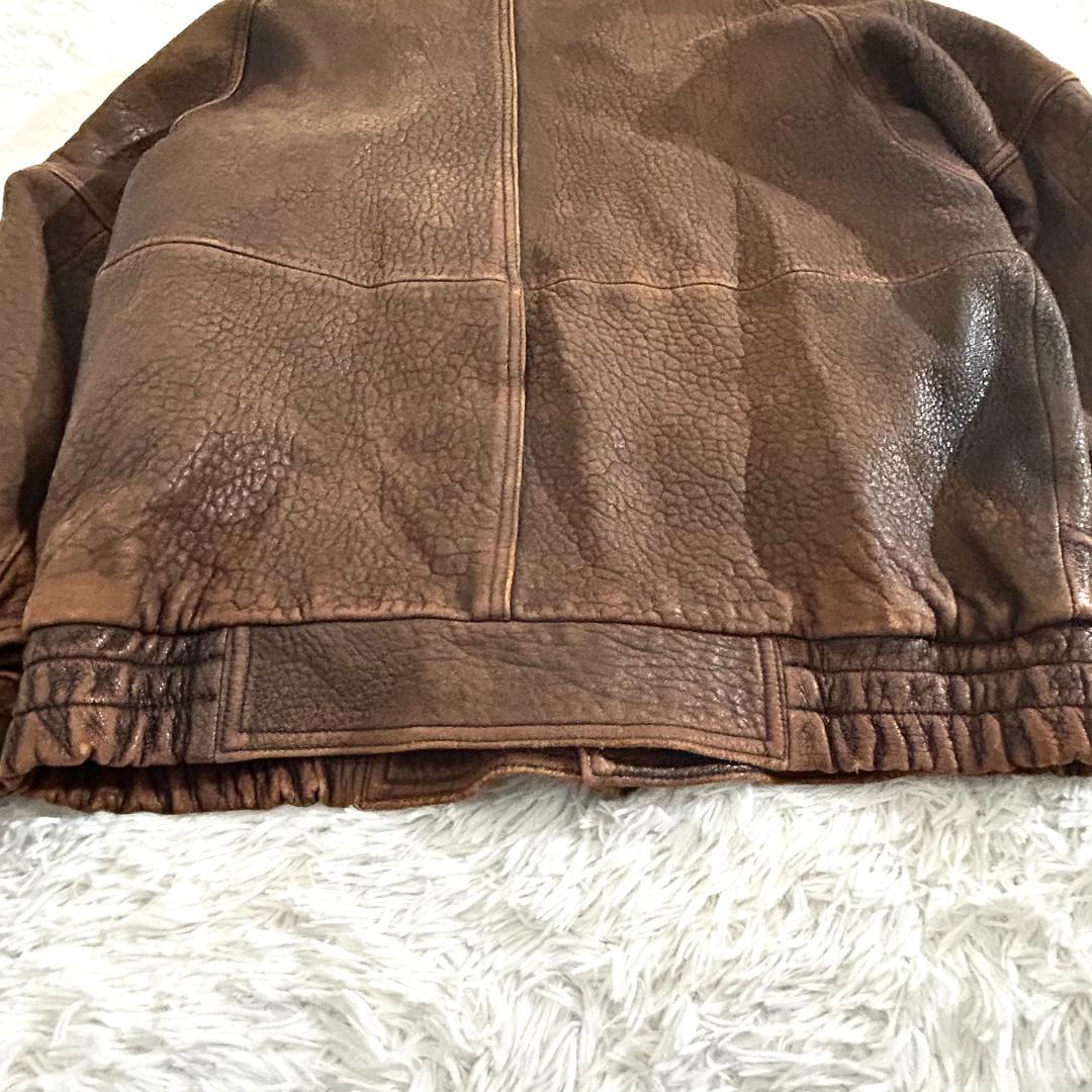 Wind Armor 本革 G-1型 ボアレザージャケット L ヴィンテージ