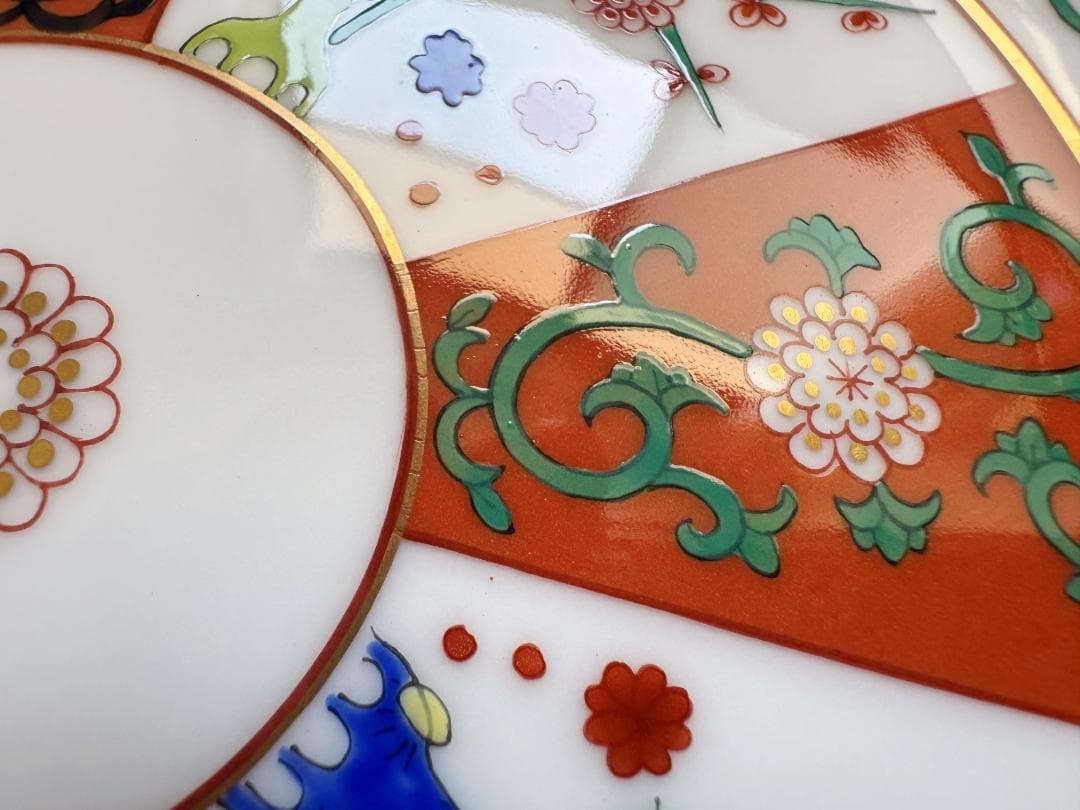 ヘレンド 西安の赤/ゲデレ 茶会ボックス トレイ付マンダリン マスターペインター