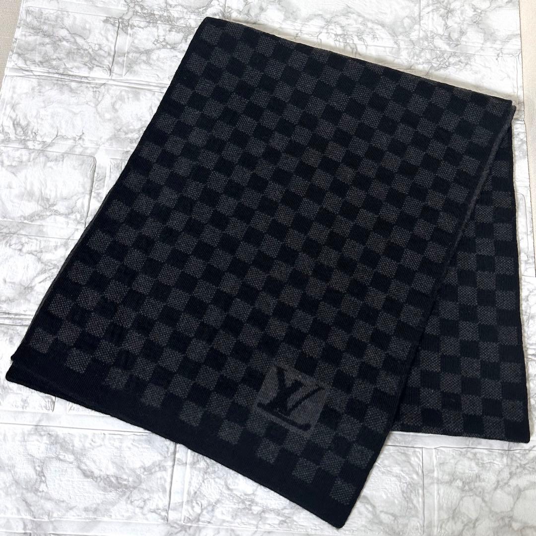 LOUIS VUITTON エシャルプ プティ ダミエ グラフィット LVロゴ