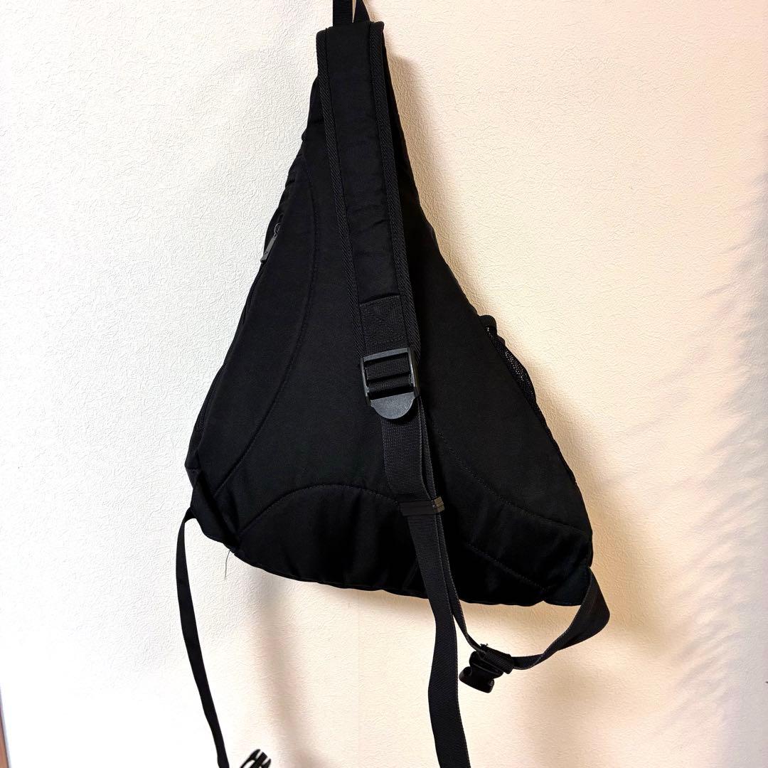 【美品】【レア】【y2k】old nike✴︎ワンショルダーバッグ　ブラック　黒