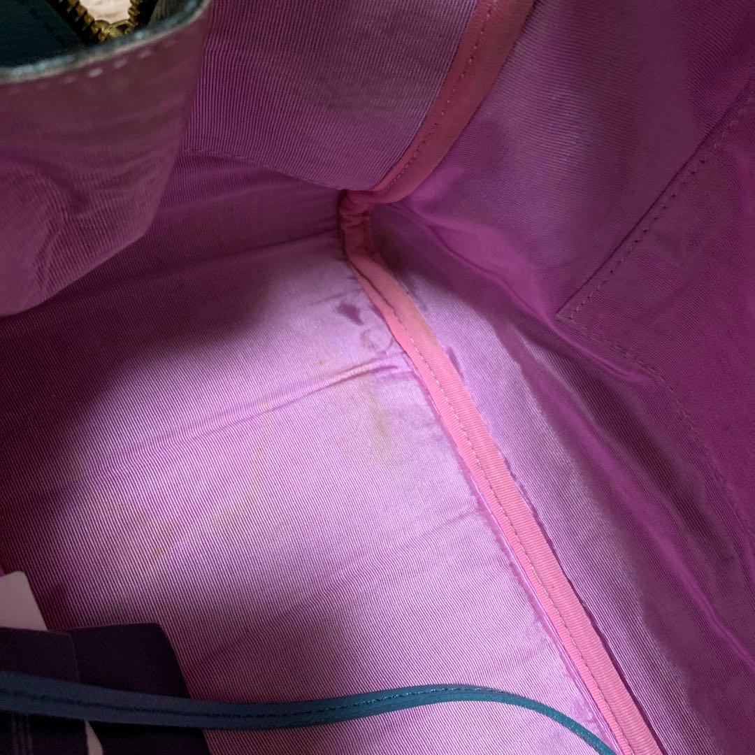 再値下げ極美品タグ付き✨A.D.M.J. スワロフスキー ボストンバッグ 黒