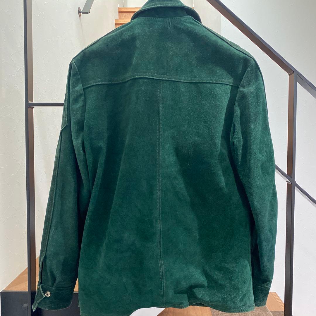 McGREGOR 推定70s ヴィンテージ　スエードレザージャケット　緑
