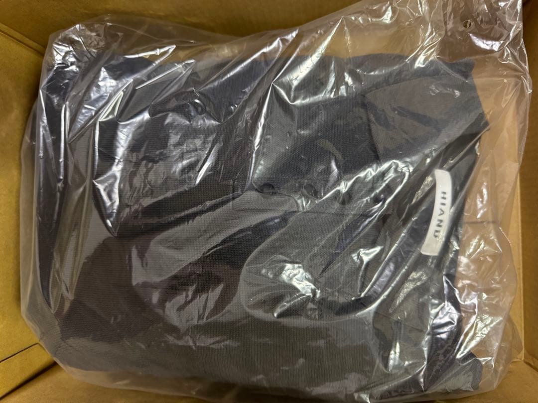 ハイアンドHIAND Ruffled-Hem Polo Dress