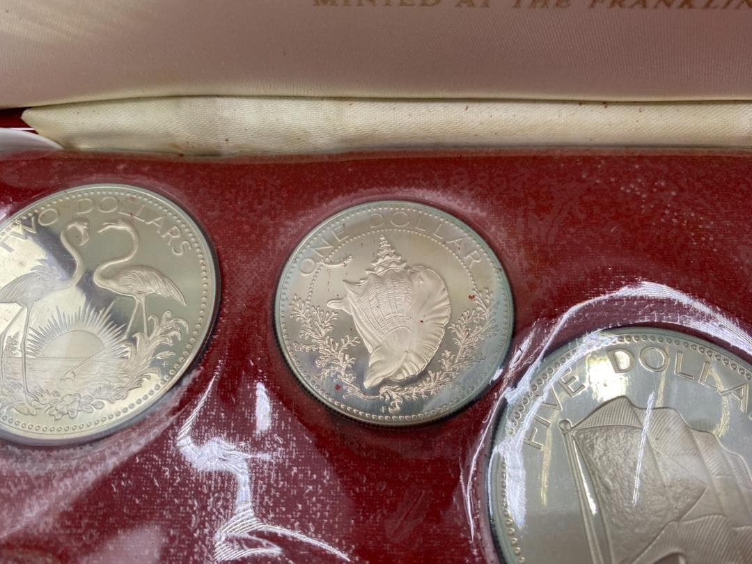 バハマ連邦 公式プルーフセット 1974年版