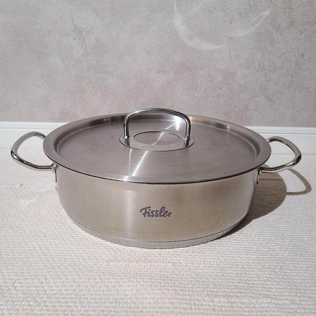 Fissler　フィスラー　プラコレクション　両手鍋 28cm　蓋付き