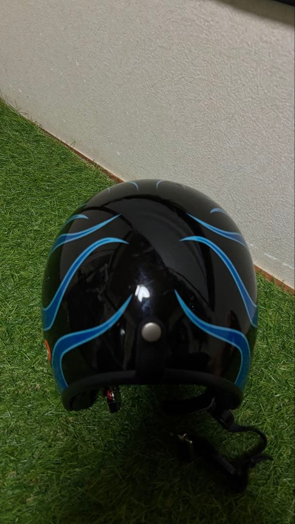 特別SALE！Harley Davidson ジェットヘルメット ファイアー