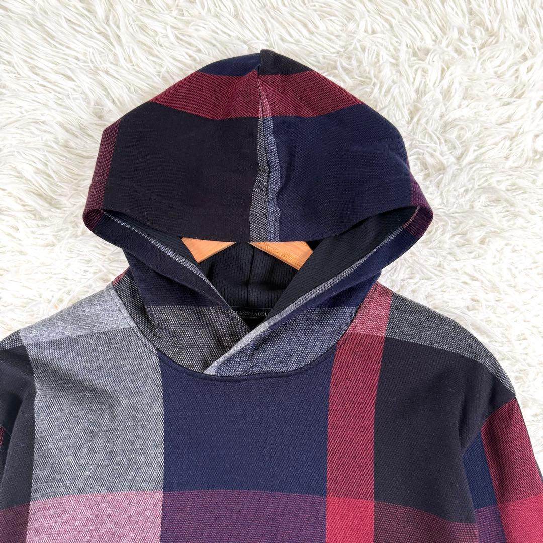 美品✨ ブラックレーベルクレストブリッジ パーカー CBチェック Lサイズ