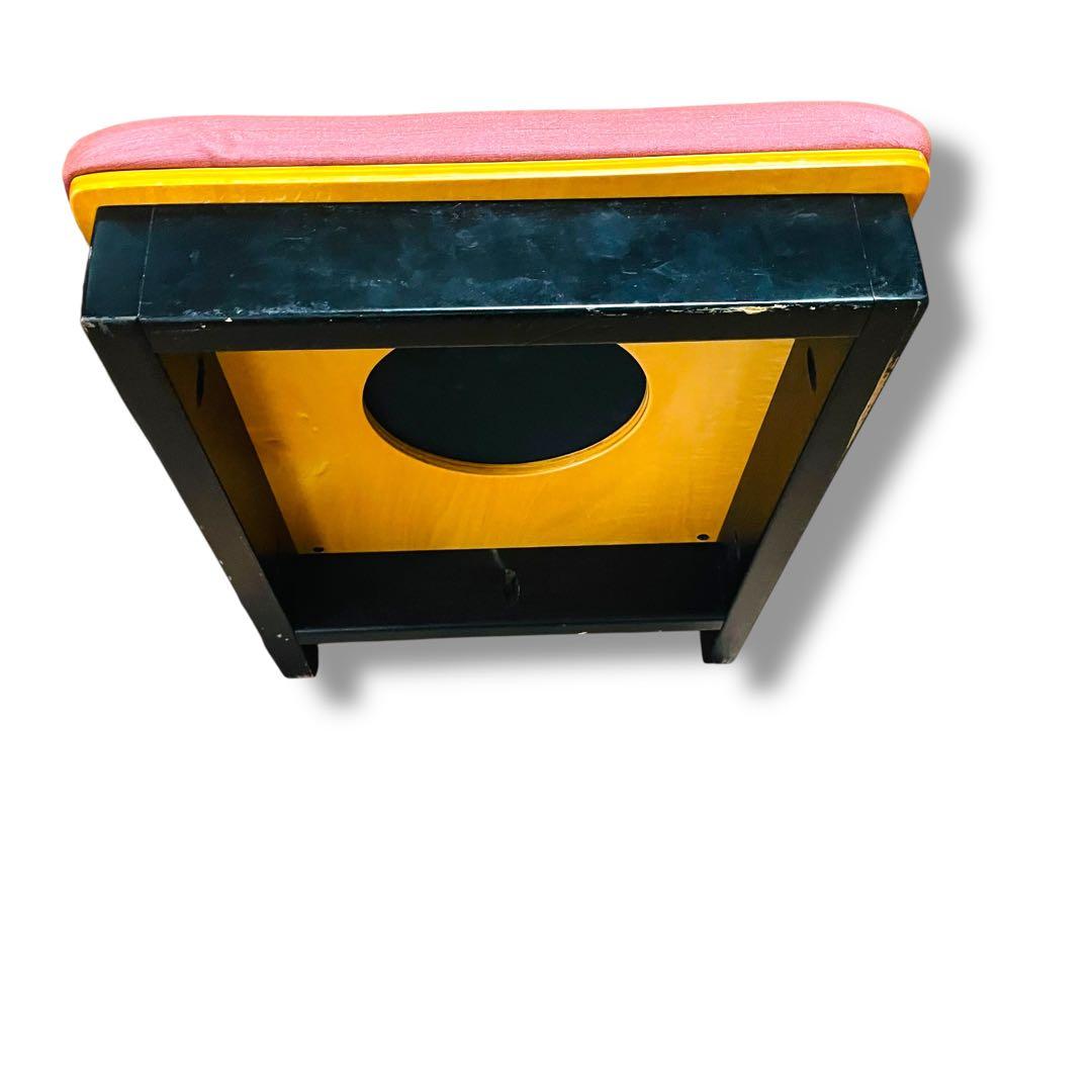 マルカツ 【超希少】 高座椅子 座布団不要 座椅子 旅館 背もたれ ピンク 和室