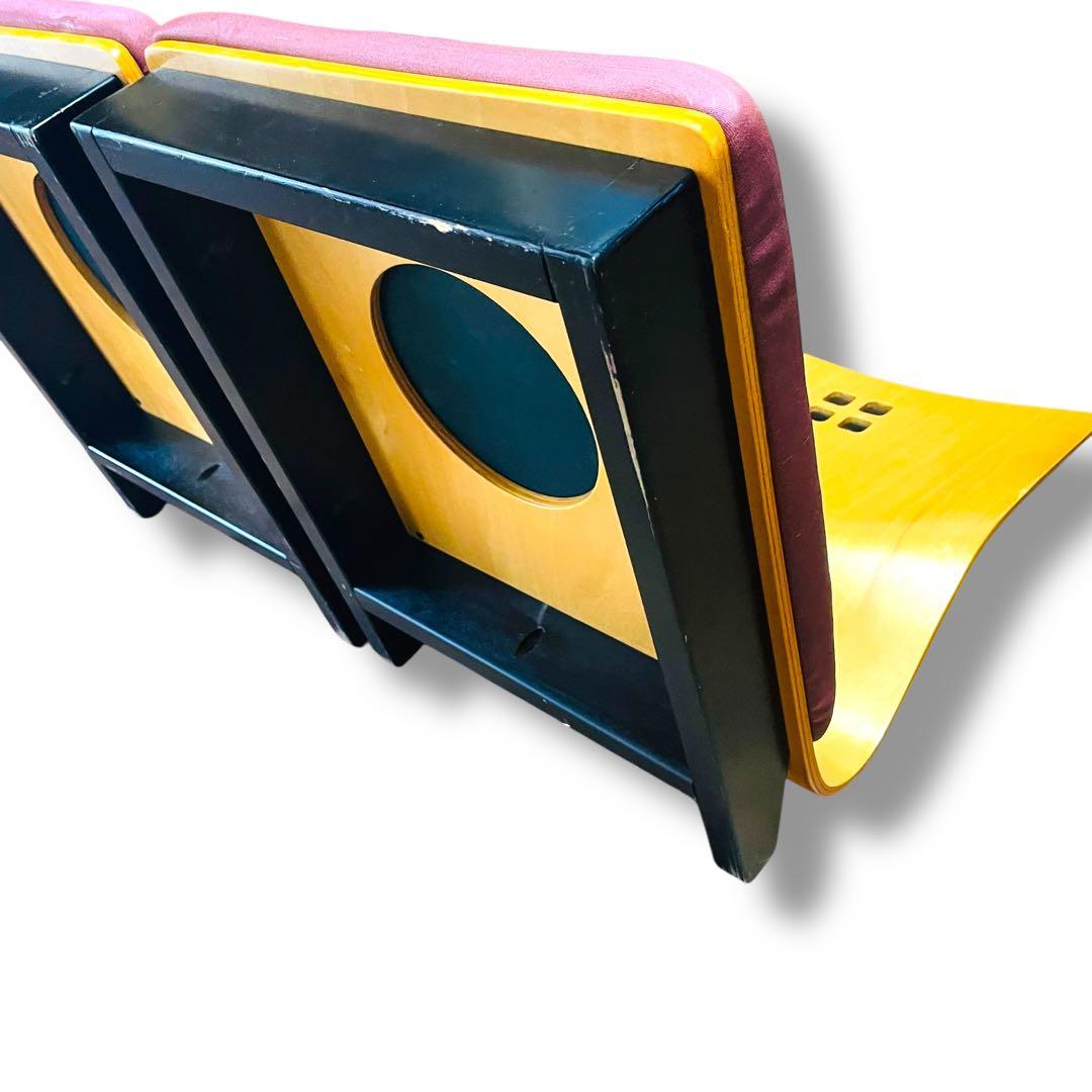 マルカツ 【超希少】 高座椅子 座布団不要 座椅子 旅館 背もたれ ピンク 和室